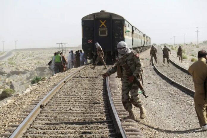 Pakistan Train Attacked